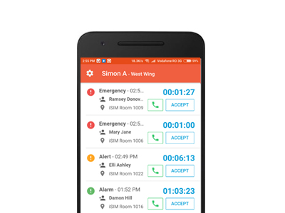 Application mobile DCare EX pour les préposés